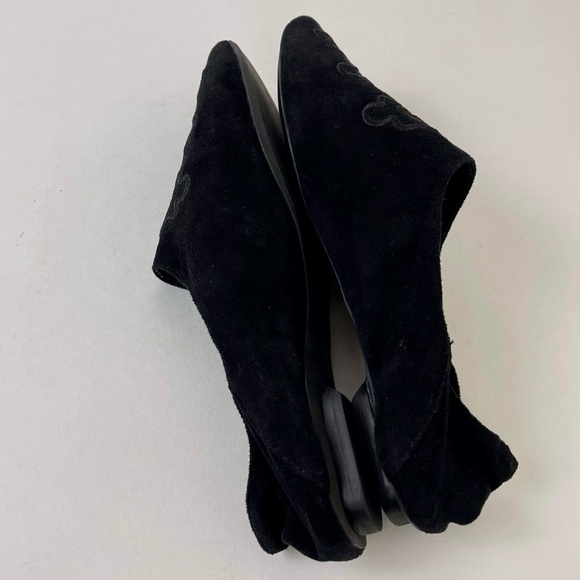 Jeffrey Campbell Black Embroidered Vijay Flats, Women’s Size 8.5 - Picture 3 of 11